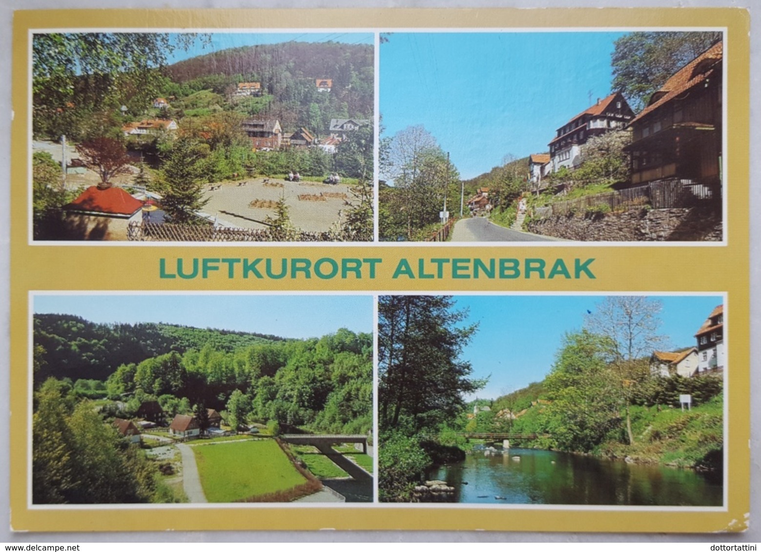 Luftkurort ALTENBRAK / Harz (Kr. Wernigerode) - Rolandseck - Ritterstrasse - Orsteil Wendefurth - Bodetal  Vg  G2 - Altenbrak