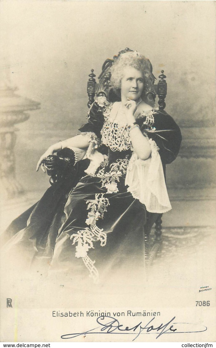 CPA ROUMANIE "Elisabeth Königin" - Roumanie