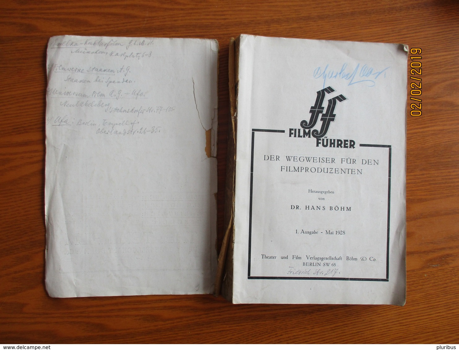 1928 FILM FÜHRER DER WEGWEISER FÜR DEN FILMPRODUZENTEN , MOVIE STARS , DANCERS ETC , 0 - Cine