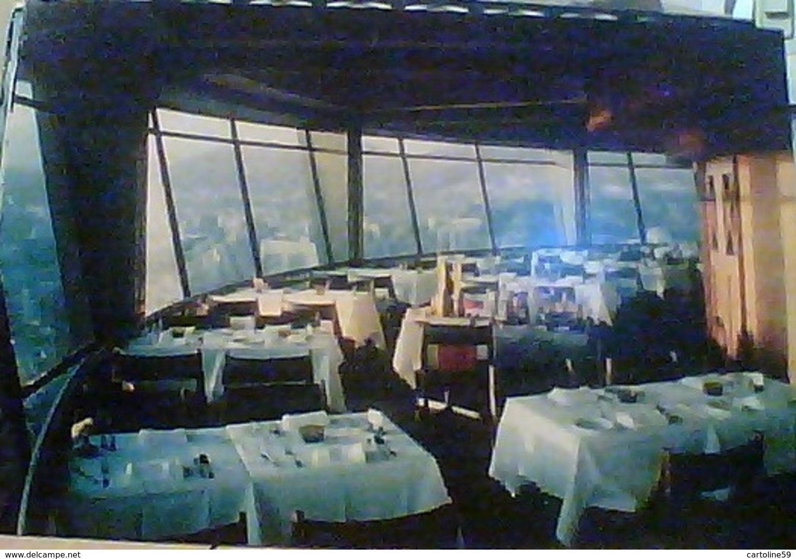 HONG KONG China : Juno Revolving Restaurant 300 Feet Above Kowloon N1975 HA7754 - Cina (Hong Kong)