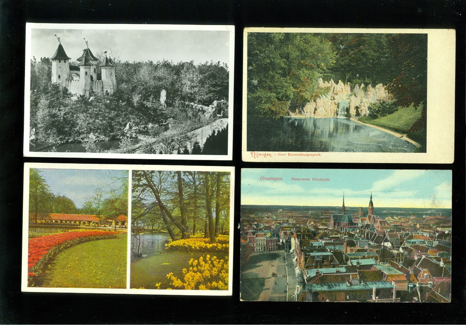 Lot van 60 postkaarten van Nederland  Holland  -  60 scans