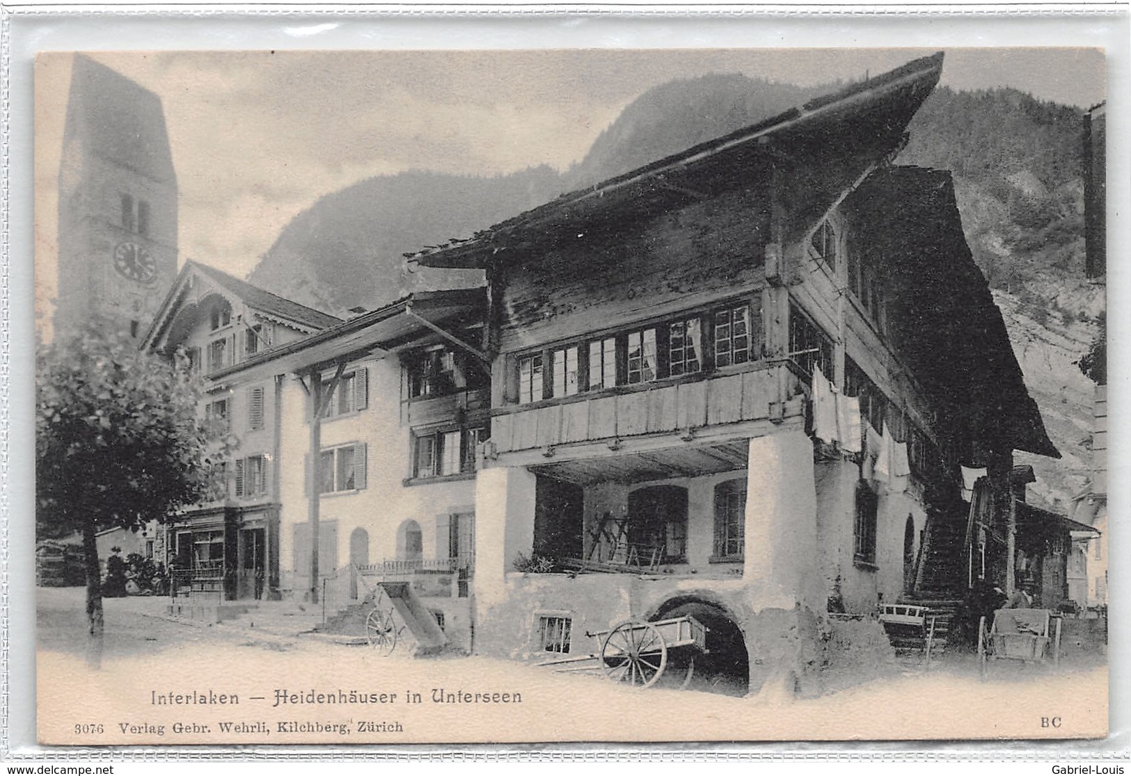 Interlaken - Heidenhäuser In Unterseen - Unterseen