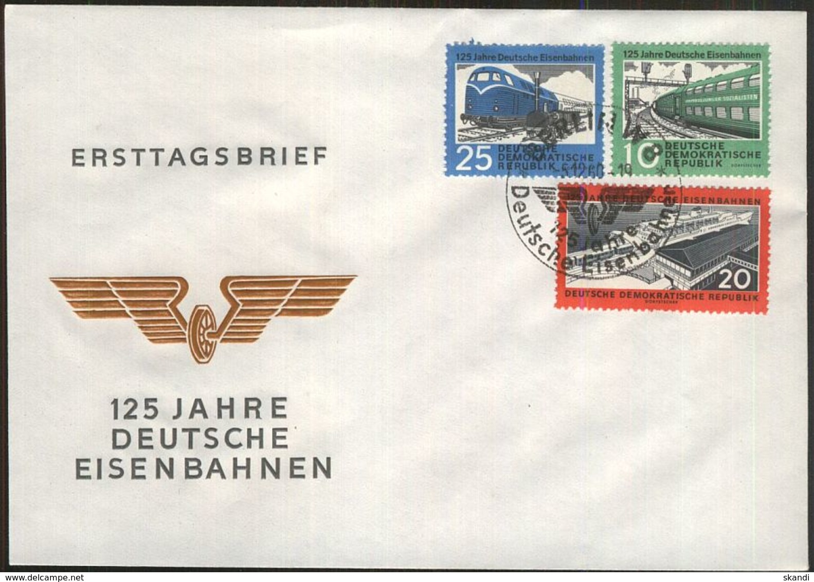 DDR 1960 Mi-Nr. 804/06 AC FDC - Sonstige & Ohne Zuordnung