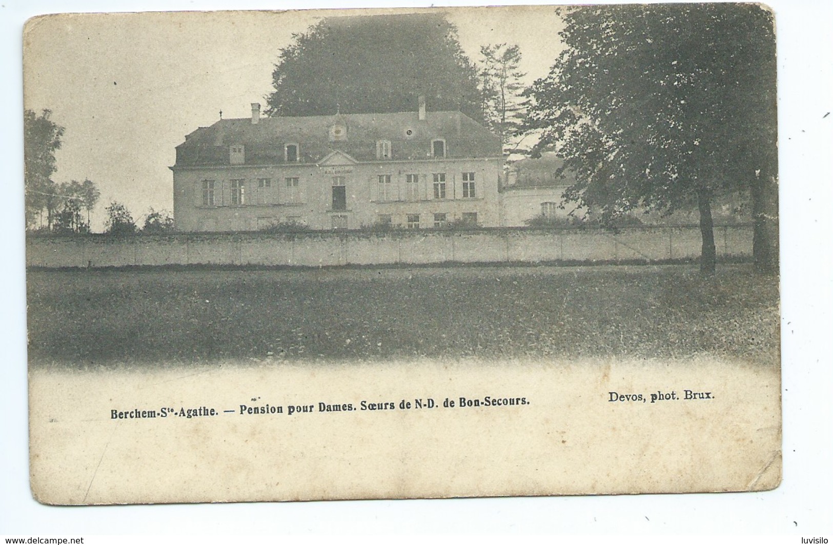 Berchem Ste Agathe Pension Pour Dames Soeurs De N.D.de Bon-secours - Berchem-Ste-Agathe - St-Agatha-Berchem