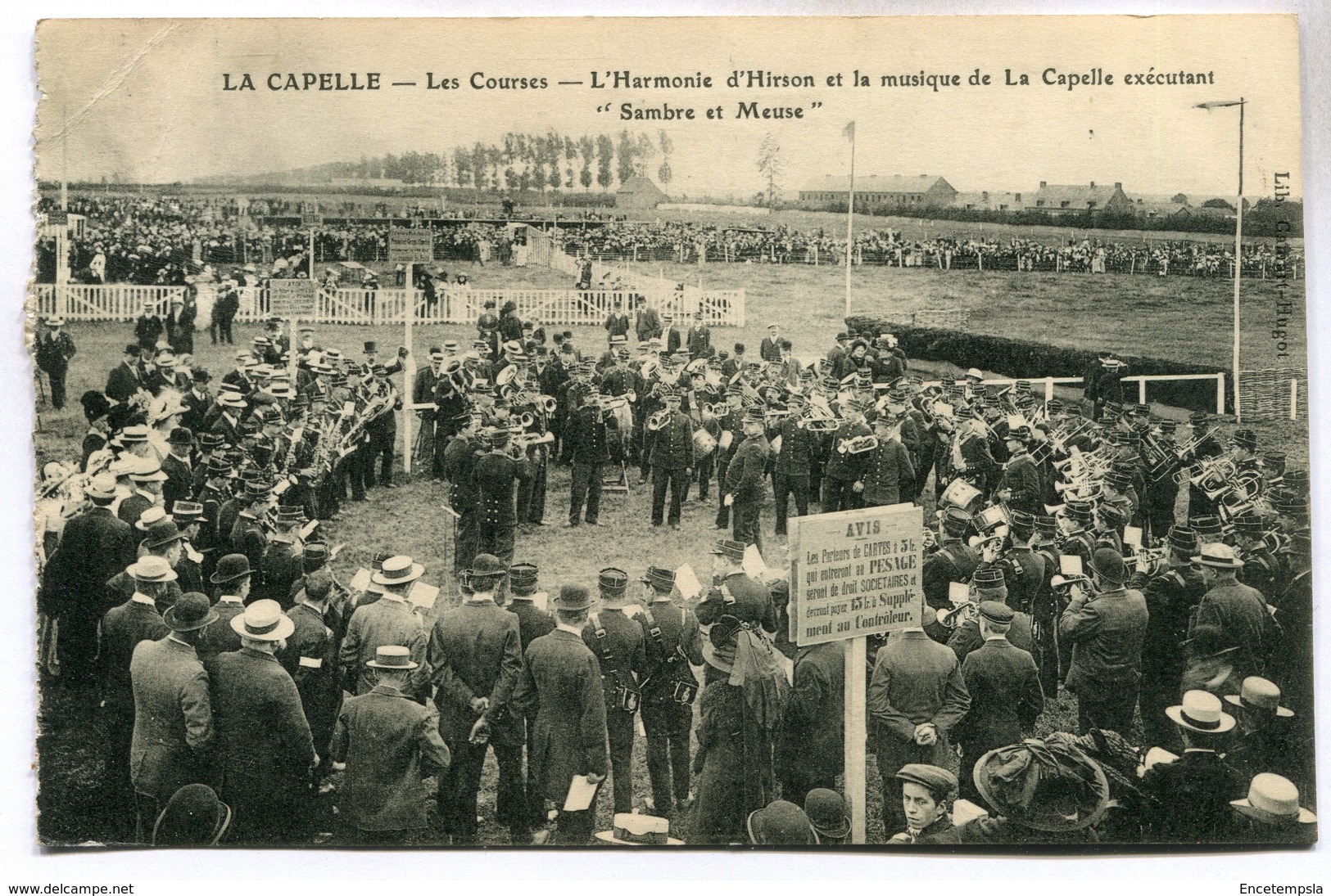 CPA - Carte Postale - France - La Capelle - Les Courses - 1913 (M7153) - Autres & Non Classés