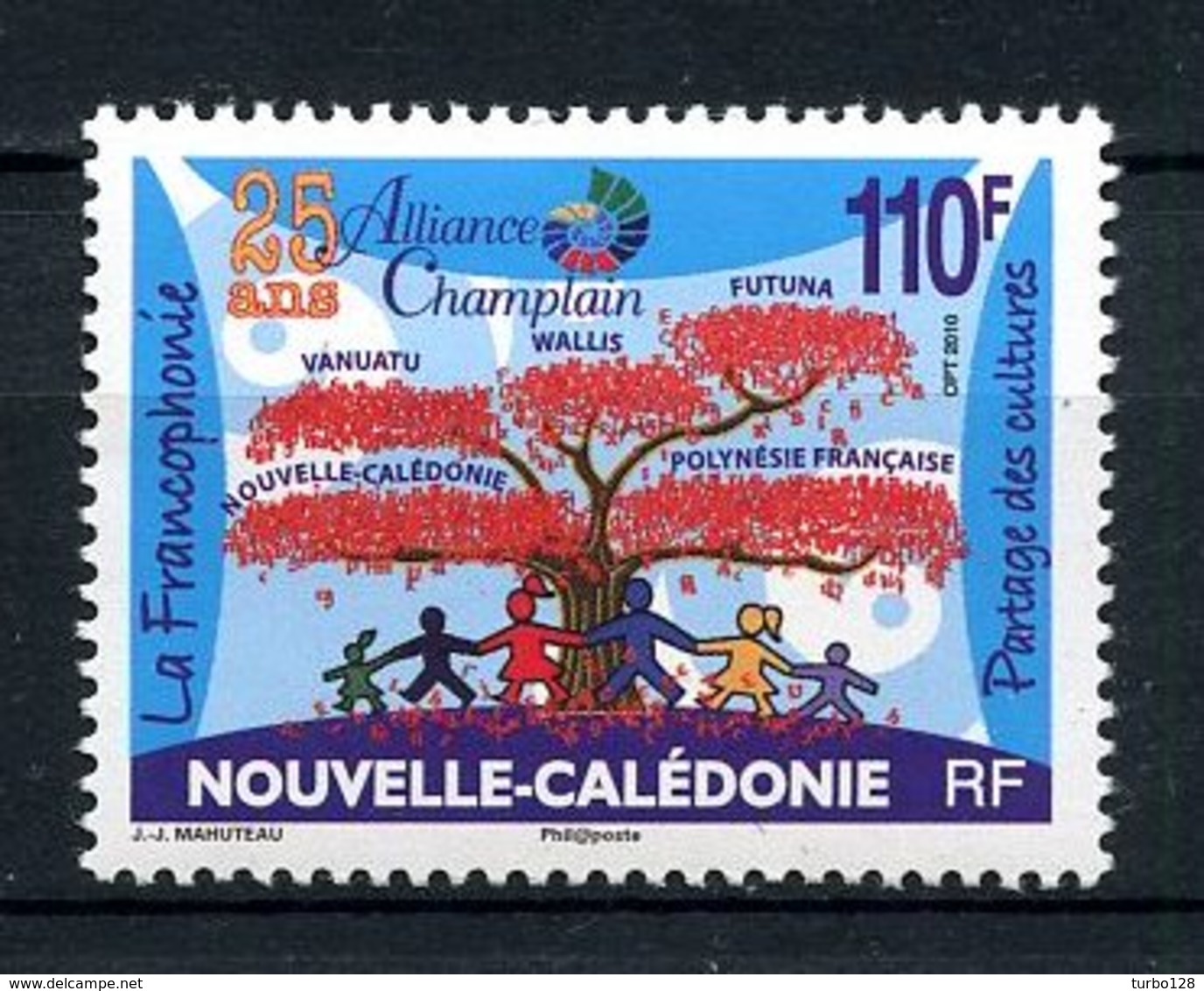 Nlle CALEDONIE 2010 N° 1092 **  Neuf MNH Superbe Alliance Champlain. Arbres Trees - Neufs