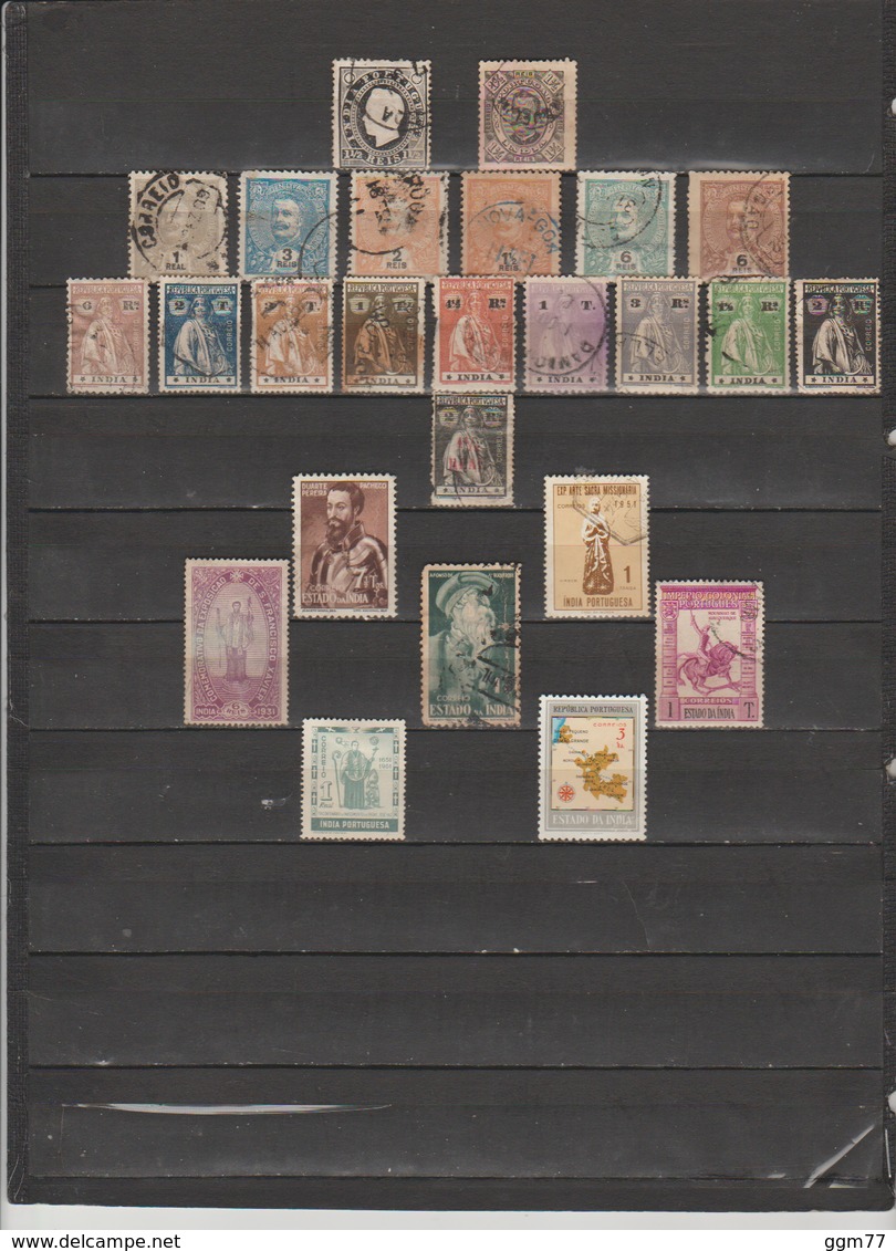 25 TIMBRES GUINEE PORTUGAISE OBLITERES & NEUFS SANS GOMME - Autres - Afrique