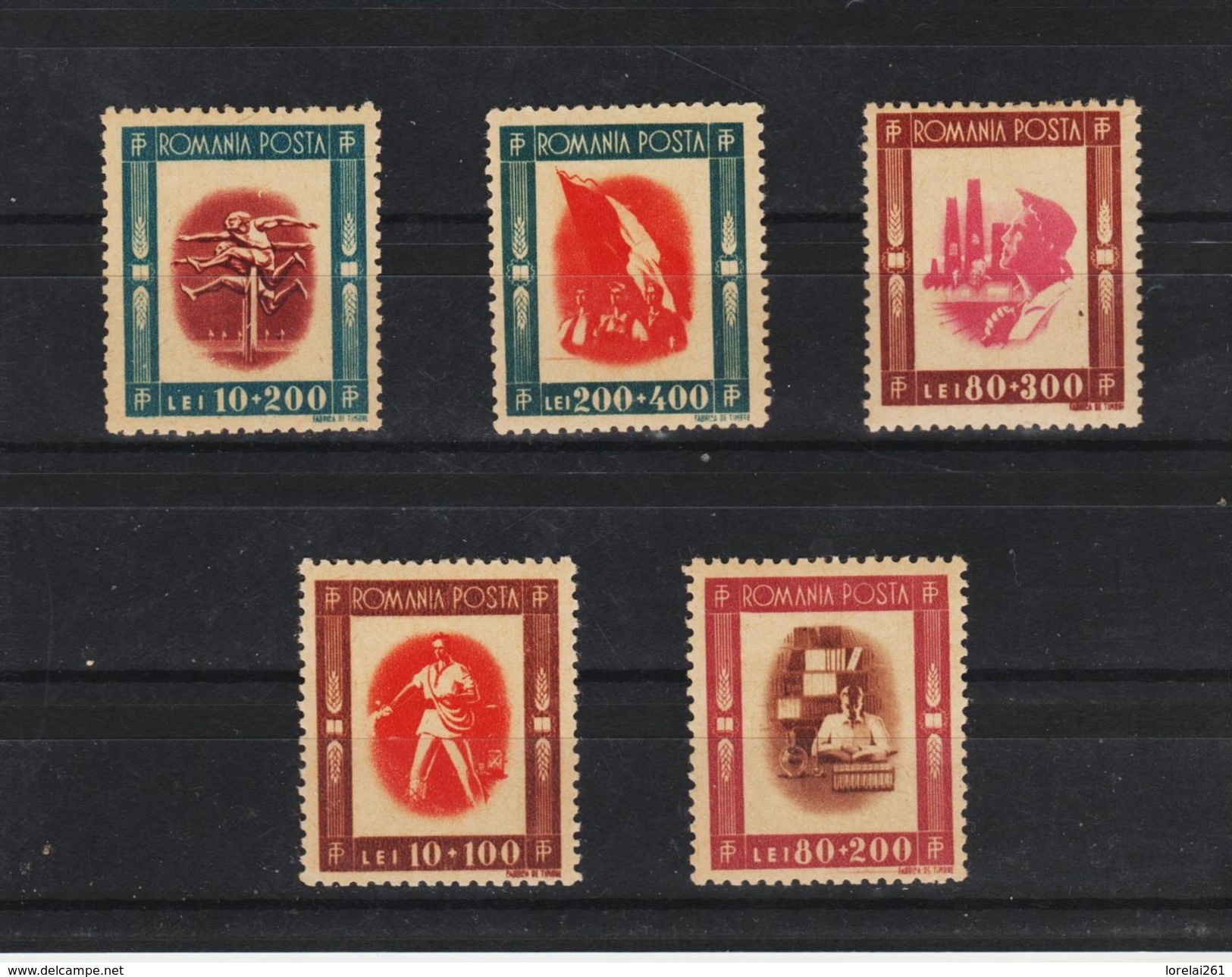 1946 - Organisations De Jeunesse Mi 993/997  MNH - Ungebraucht