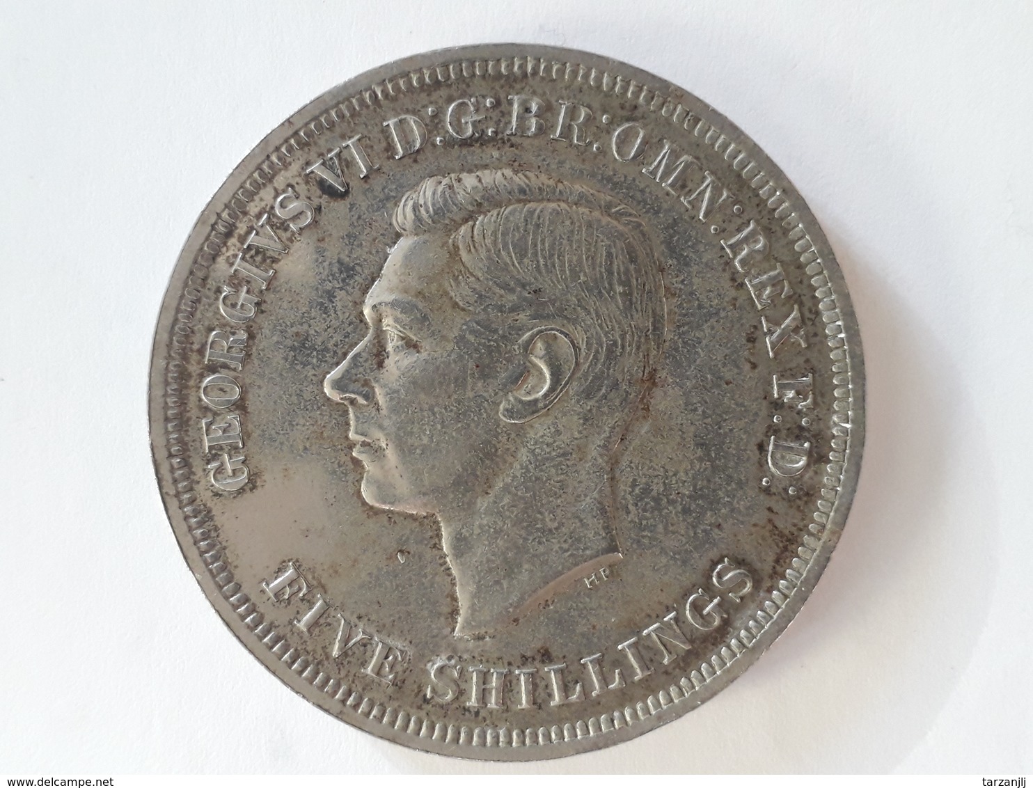 5 Shillings Crown George VI 1951 - Autres & Non Classés