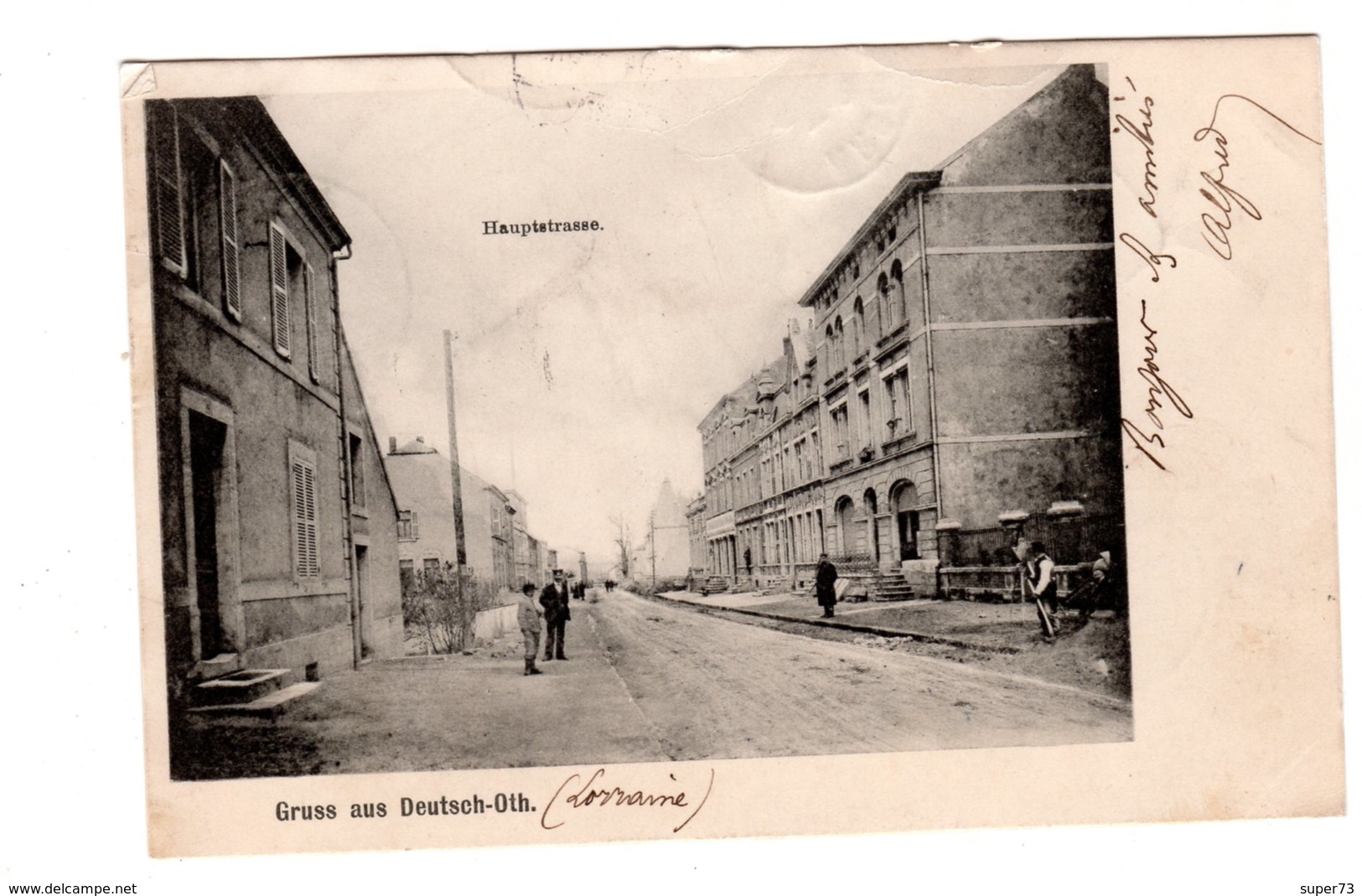 CPA 57 - Hauptstrasse - Gruss Aus Deutsch Oth , Audun - Faulquemont