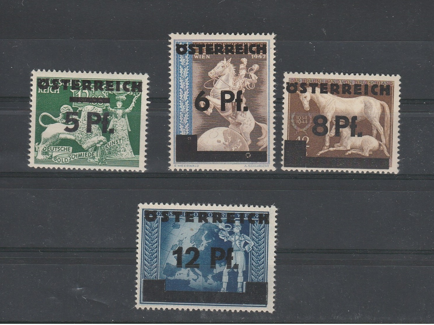 Mi. Nr. 664 - 667 Postfrisch - Neufs