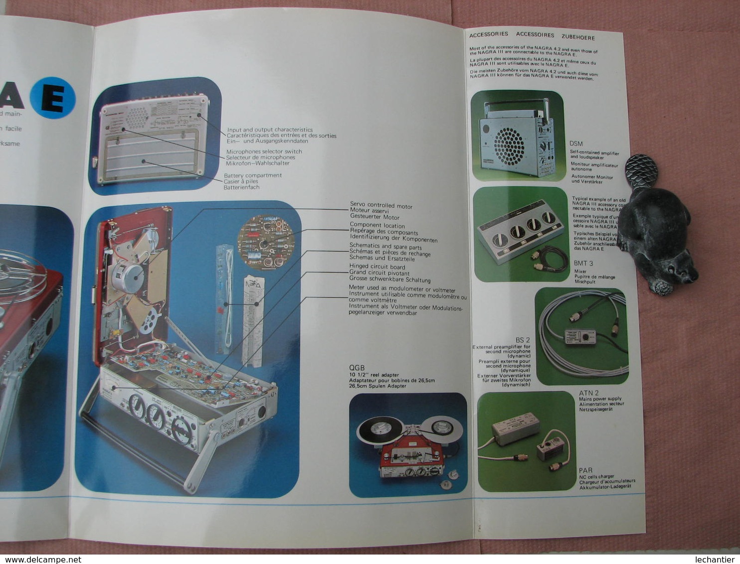 NAGRA  Catalogue 1984 + Documentation MAGNETOPHONE Tarif Etc  Voir Photos  T.B.E. - Altri Apparecchi