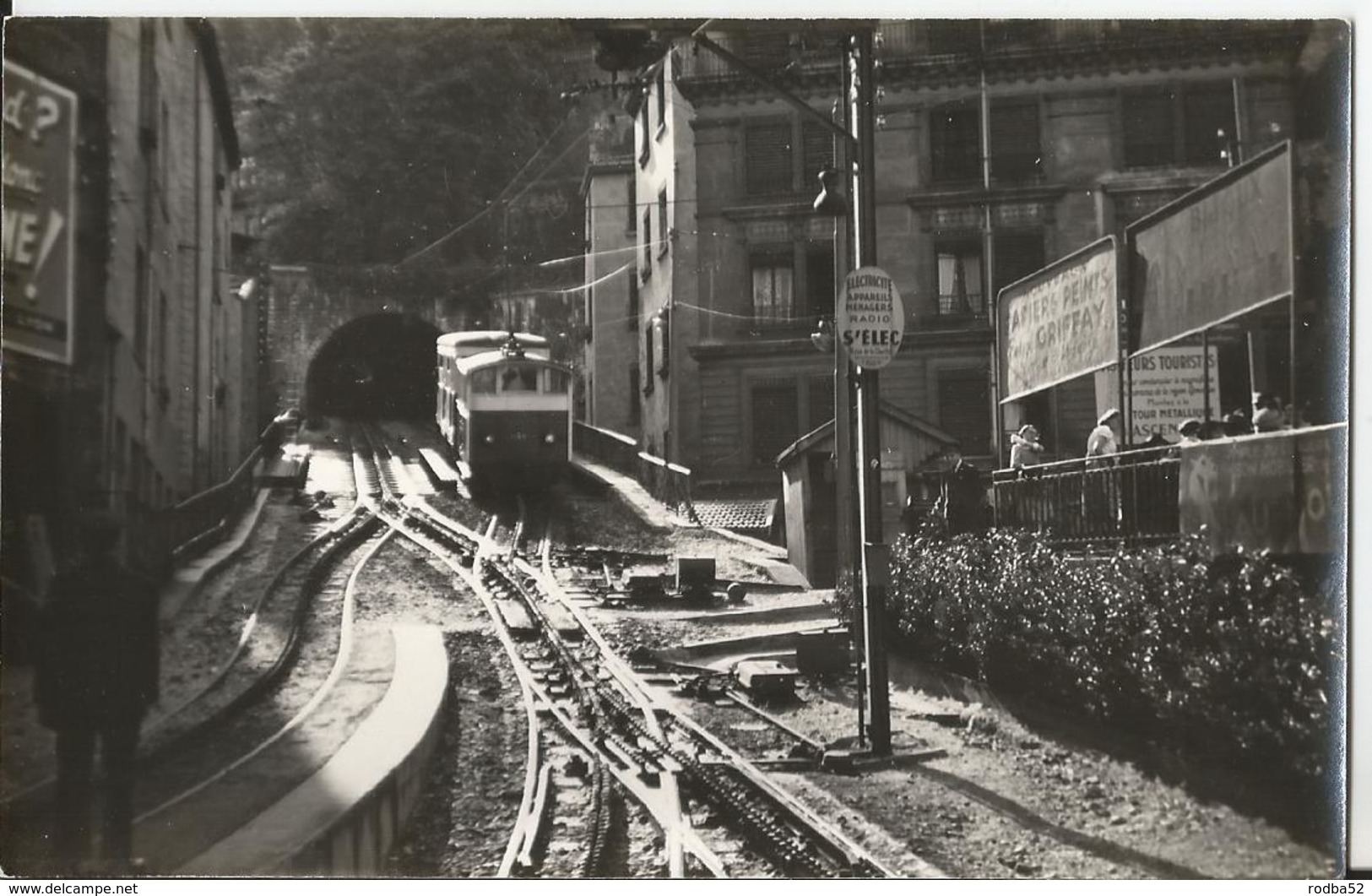 Photo - Train - Tramway - Funiculaire De Lyon Saint Just - Trains