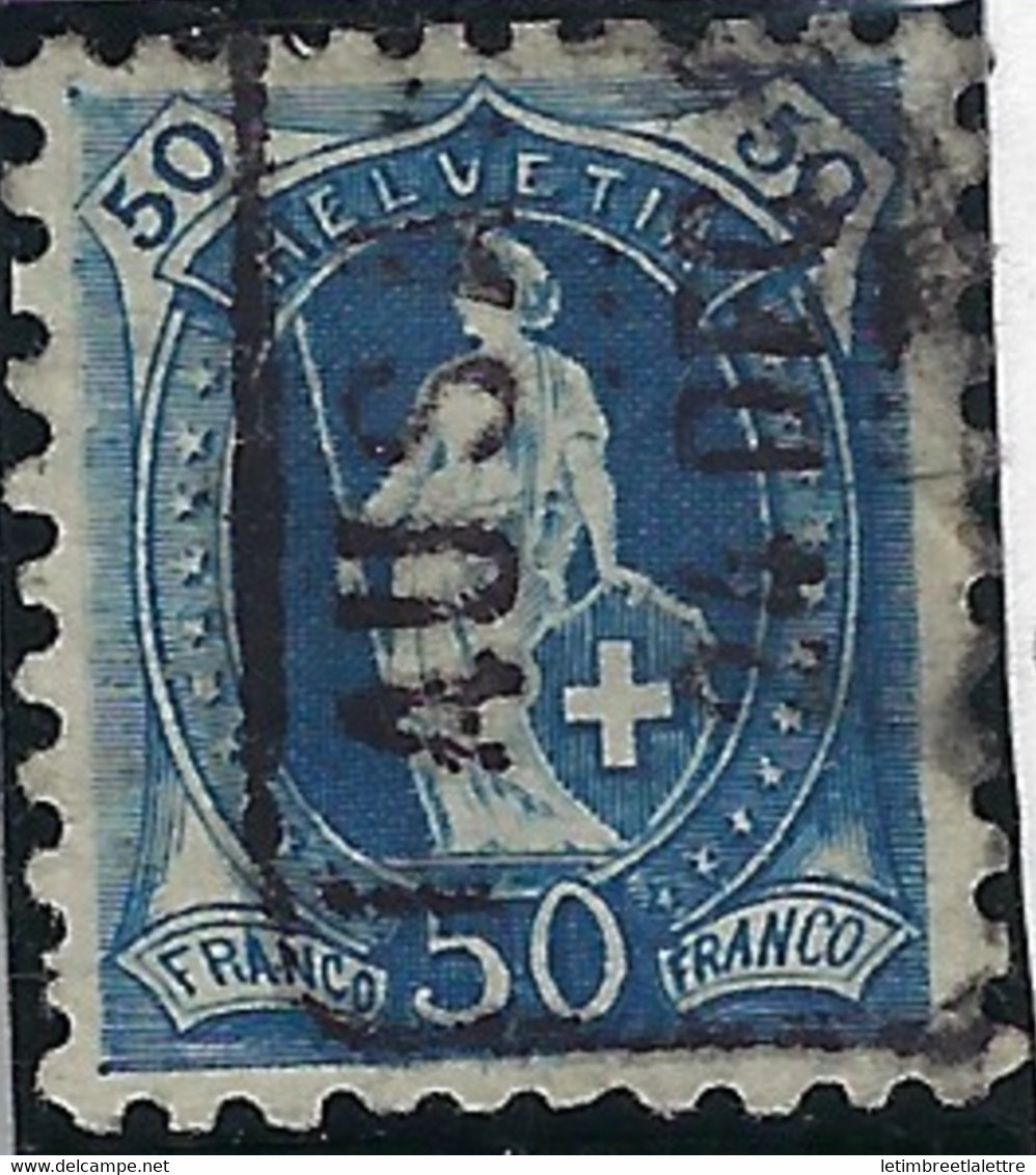 ⭐ Suisse - YT N° 84 - Oblitéré - 1882 / 1904 ⭐ - Used Stamps