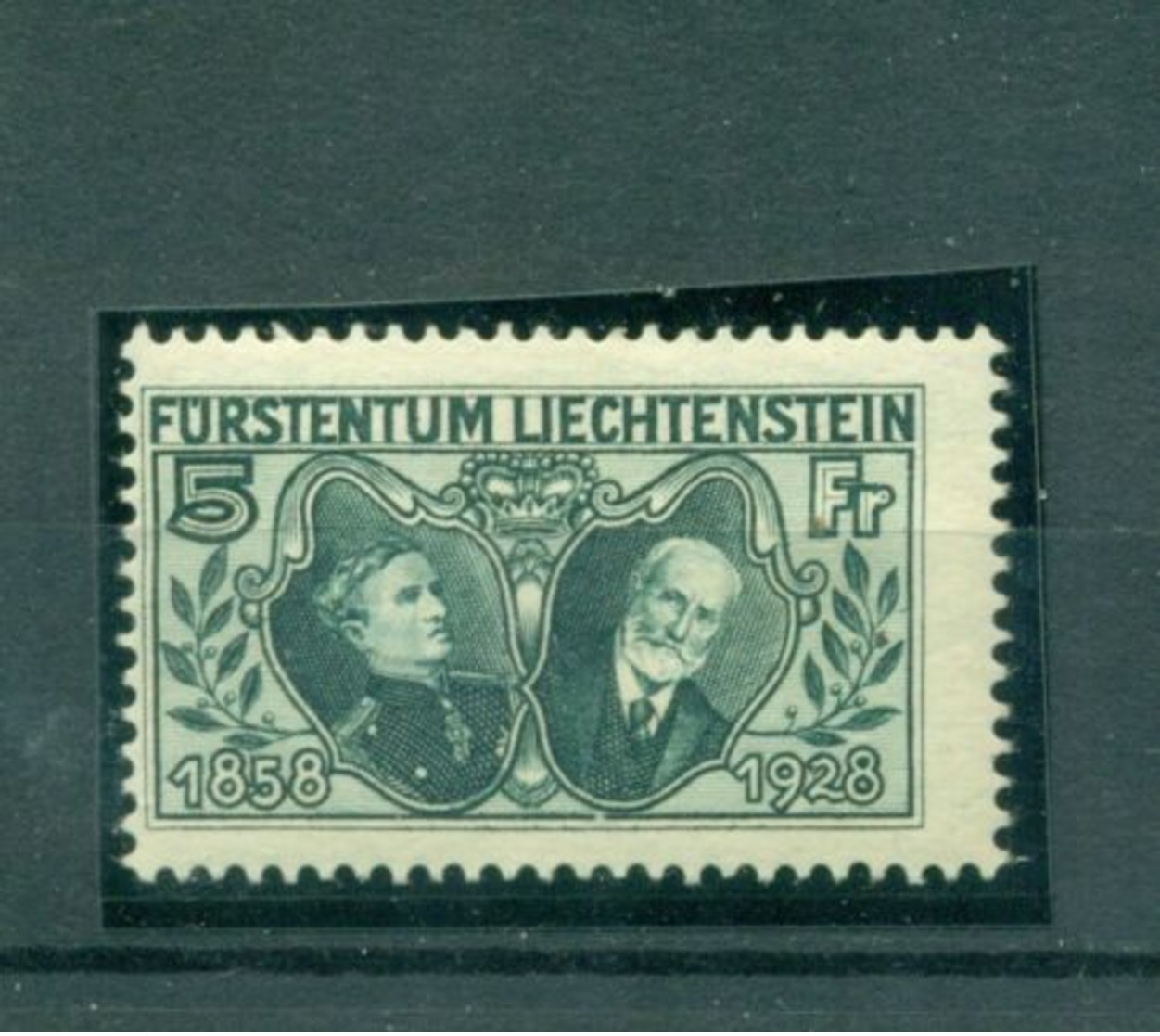 Lechtenstein, Fürst Von Liechtenstein Nr. 89 Falz * - Unused Stamps