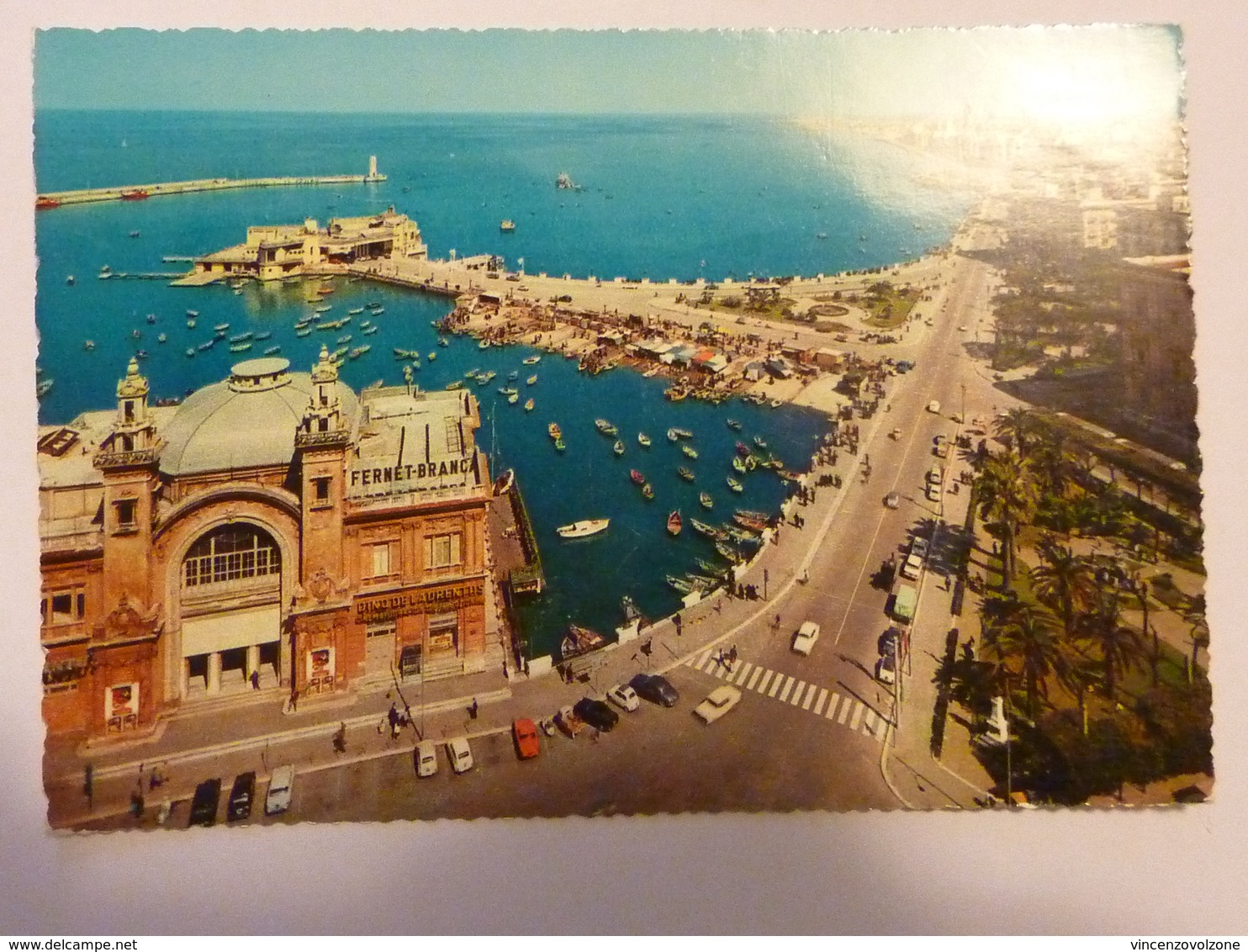 Cartolina Viaggiata "BARI Il Lungomare" 1968 - Bari