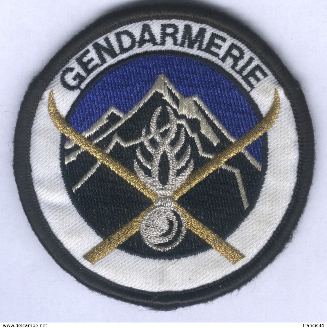 Insigne De Bras Du Peloton De Gendarmerie De Haute Montagne - Police & Gendarmerie