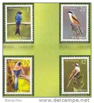 Taiwan 2008 Birds Series Stamps (II) Bird Resident - Unused Stamps