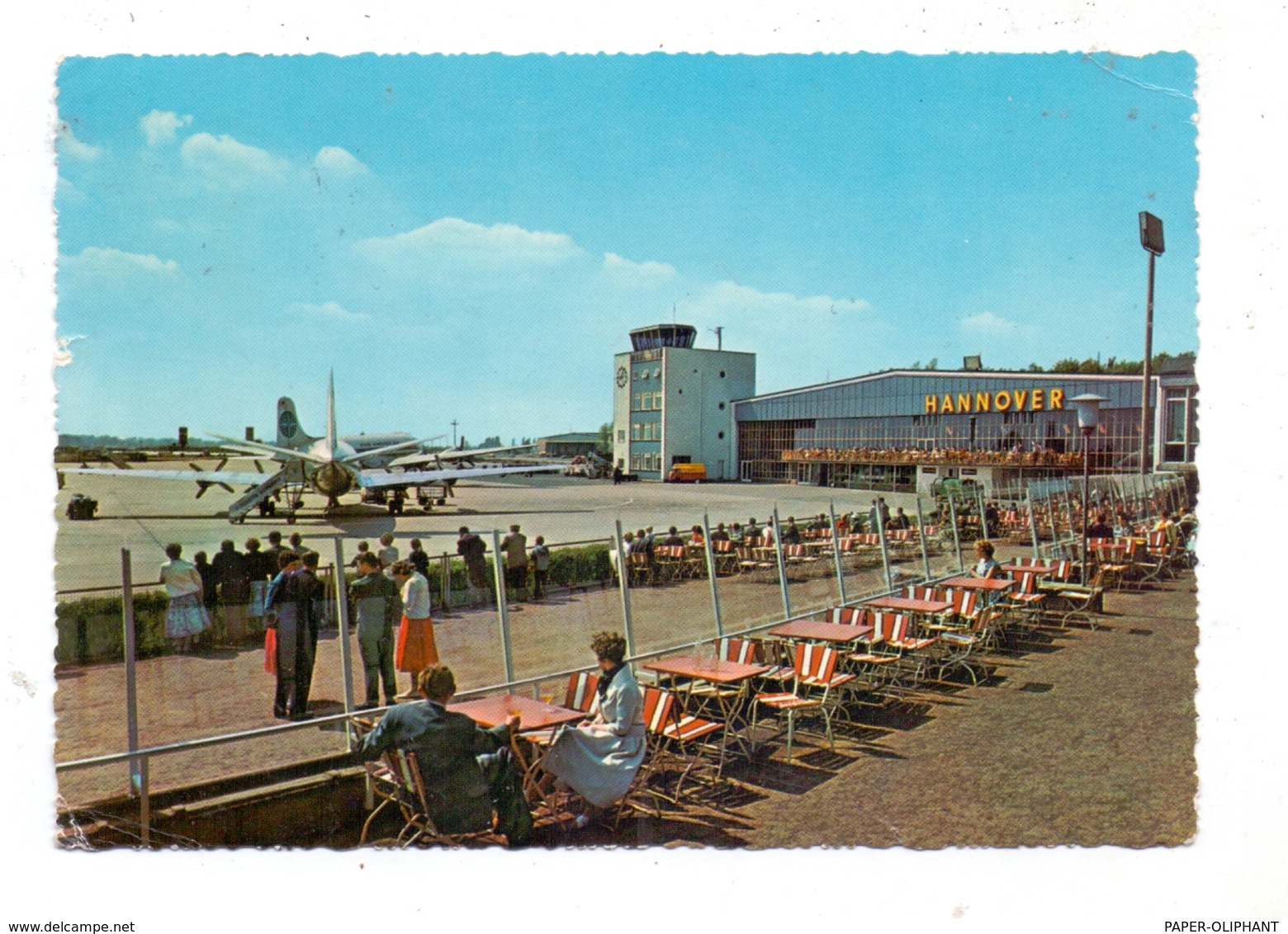 FLUGHAFEN / Airport - HANNOVER - LANGENHAGEN, 1962, PANAM - Aerodrome