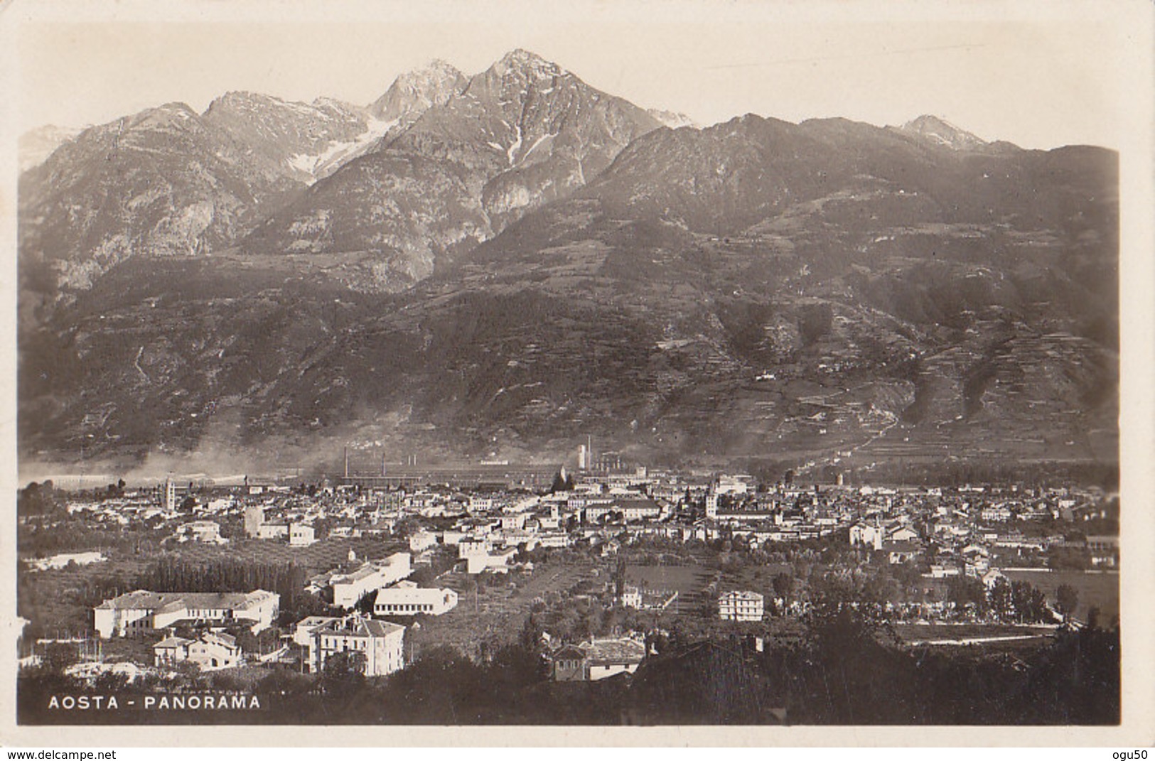 Aosta (Italie) - Panorama - Aosta