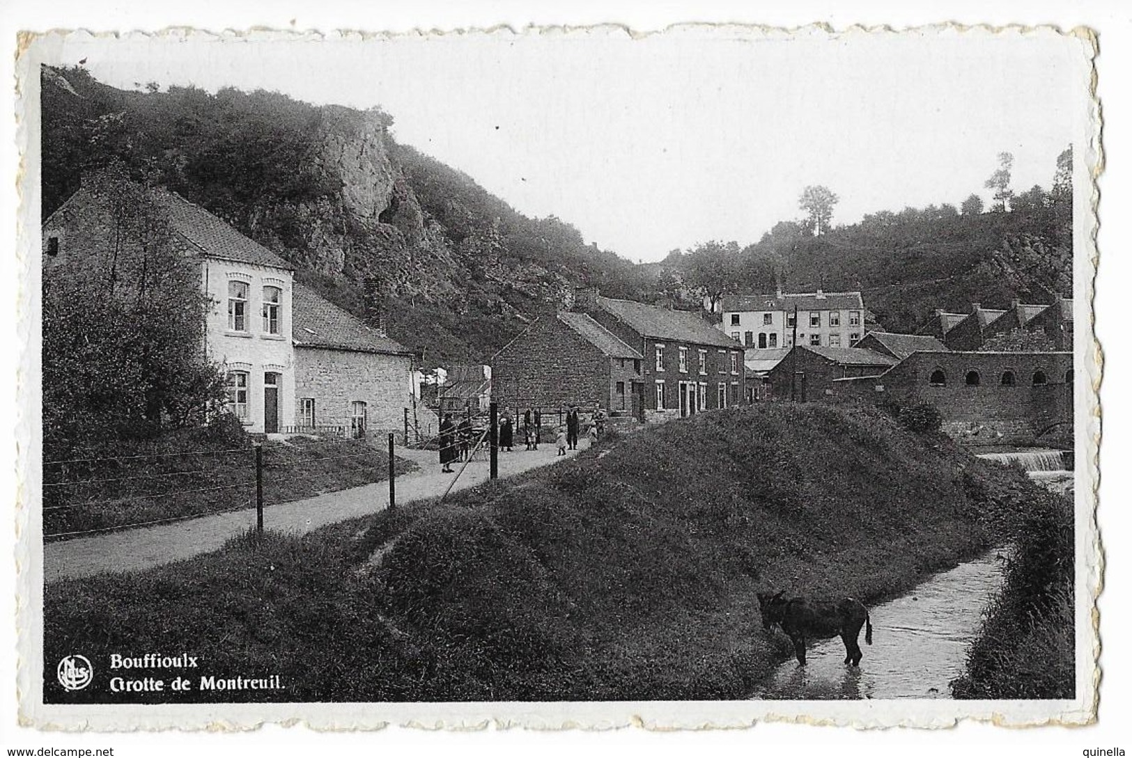 Bouffioulx  ( M 4172 )  Petite Mule , Ou   âne En Bas Dans L'eau - Châtelet