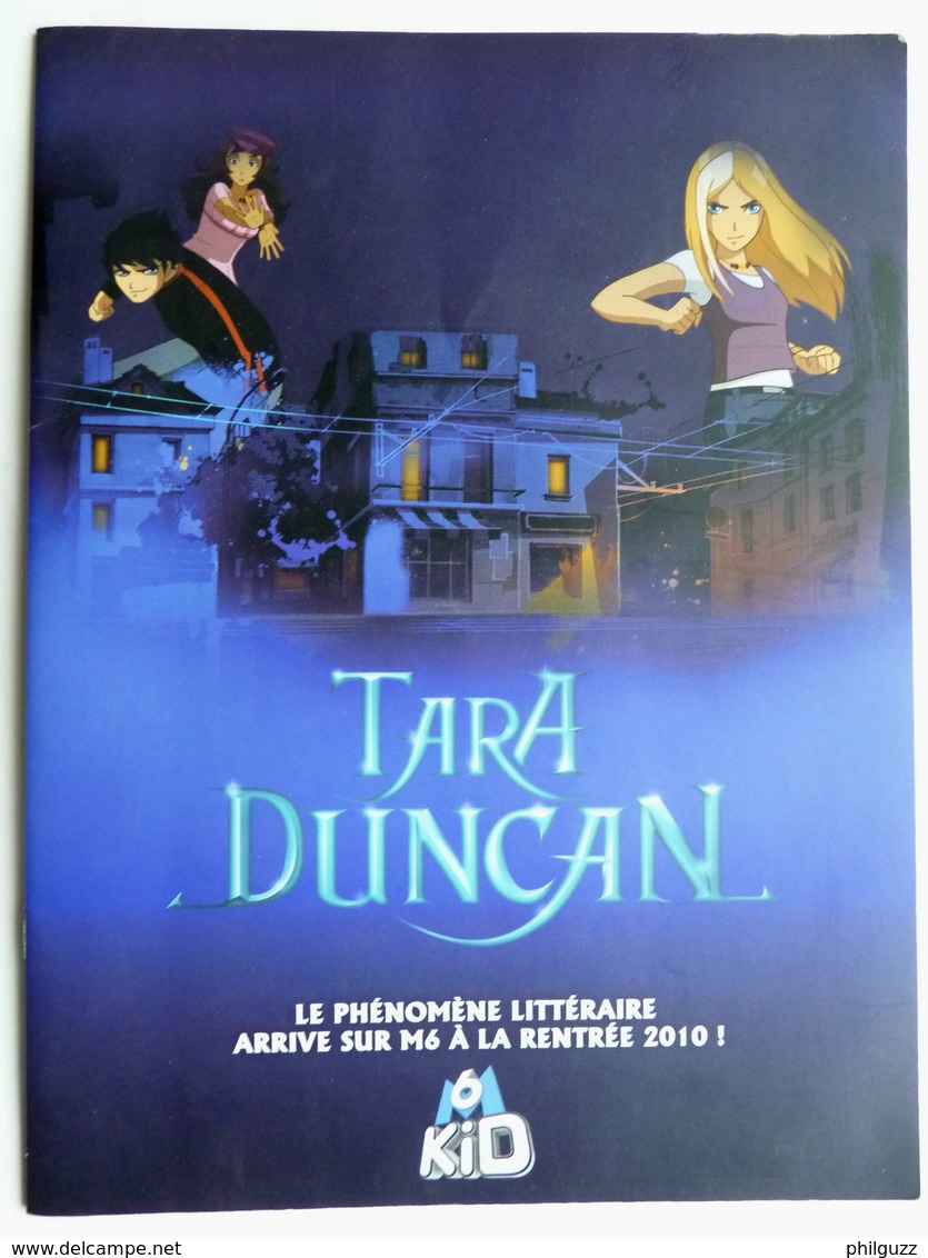 DOSSIER DE PRESSE DESSIN ANIME M6 Kid TARA DUNCAN - CITRINE Chloé - Press Books