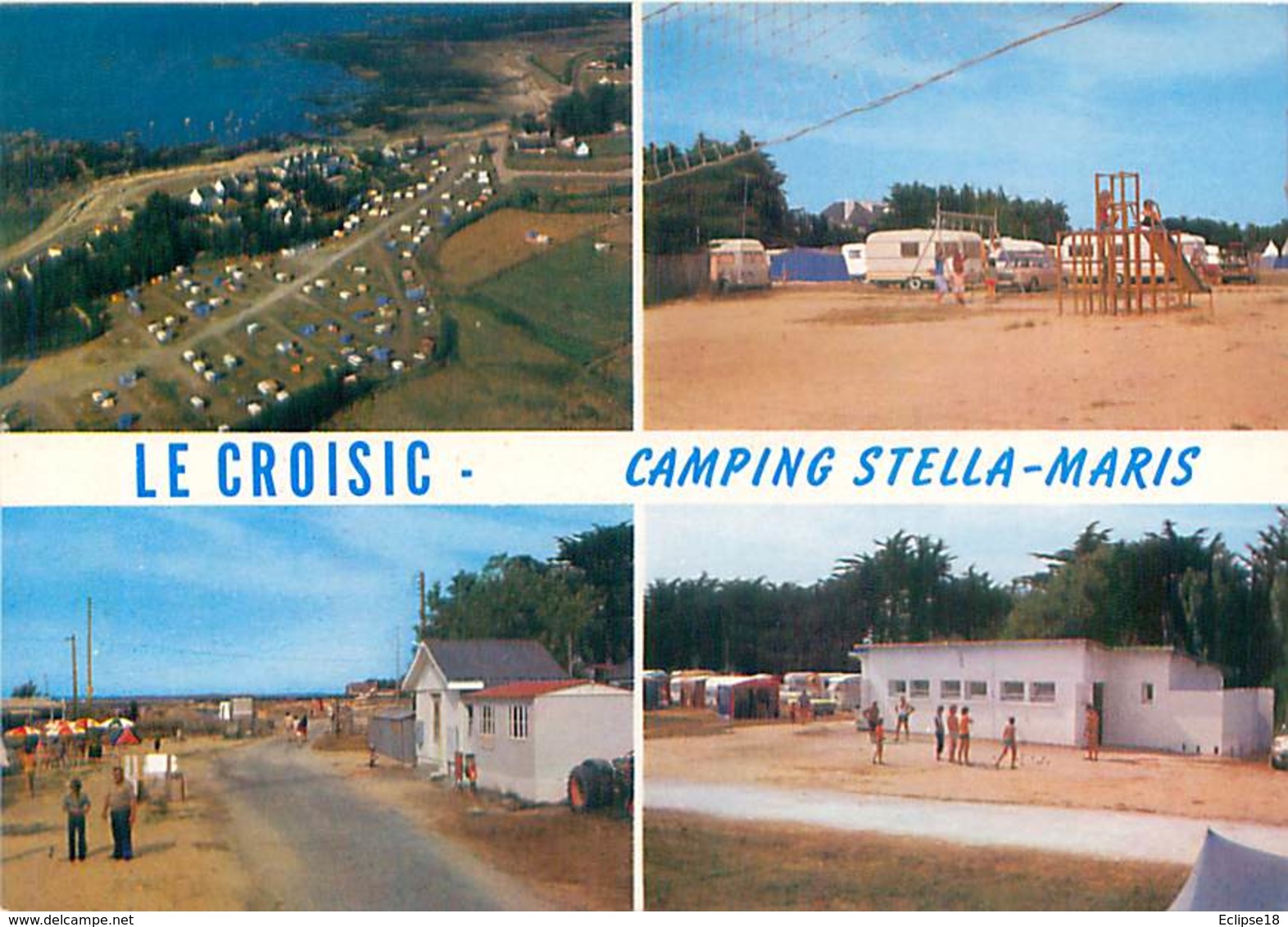 44  Le Croisic - Plage De Castouillet - Camping Stella  AM 47 - Le Croisic