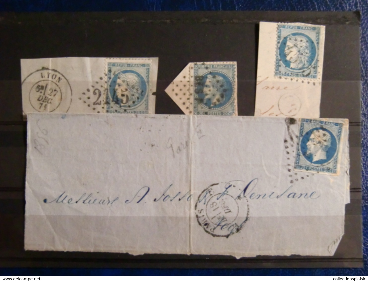 LIQUIDATION FRANCE ET COLONIES DANS UN CARTON PLUSIEURS COLLECTIONS AVANT DERNIER LOT