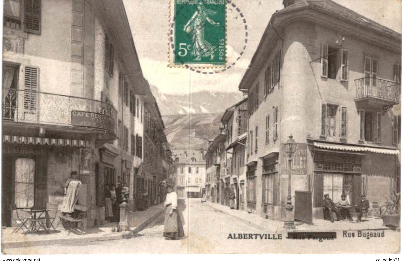 ALBERTVILLE ... RUE BUGEAUD - Albertville