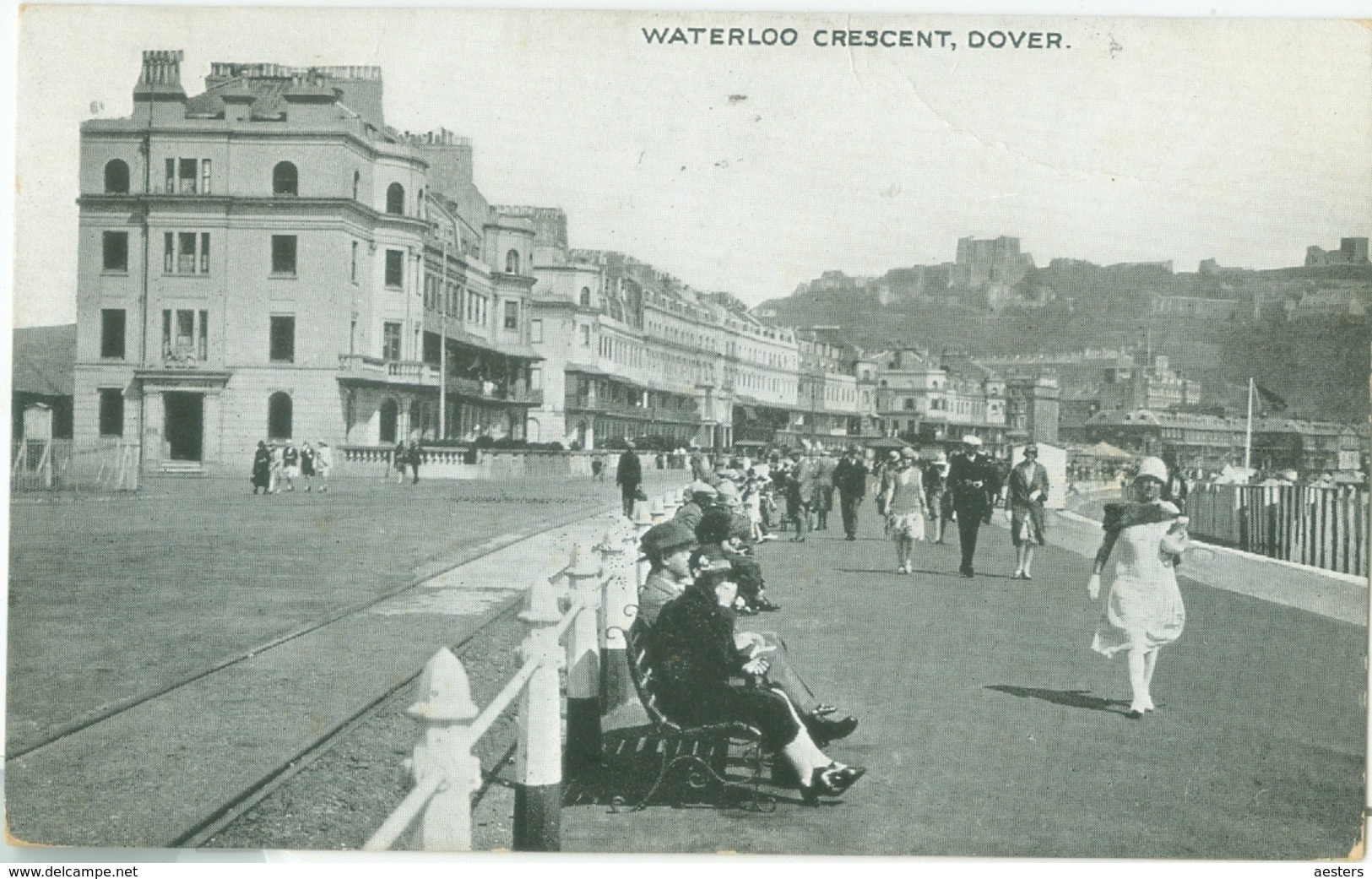 Dover 1935; Waterloo Crescent - Circulated. (Dennis & Sons) - Dover