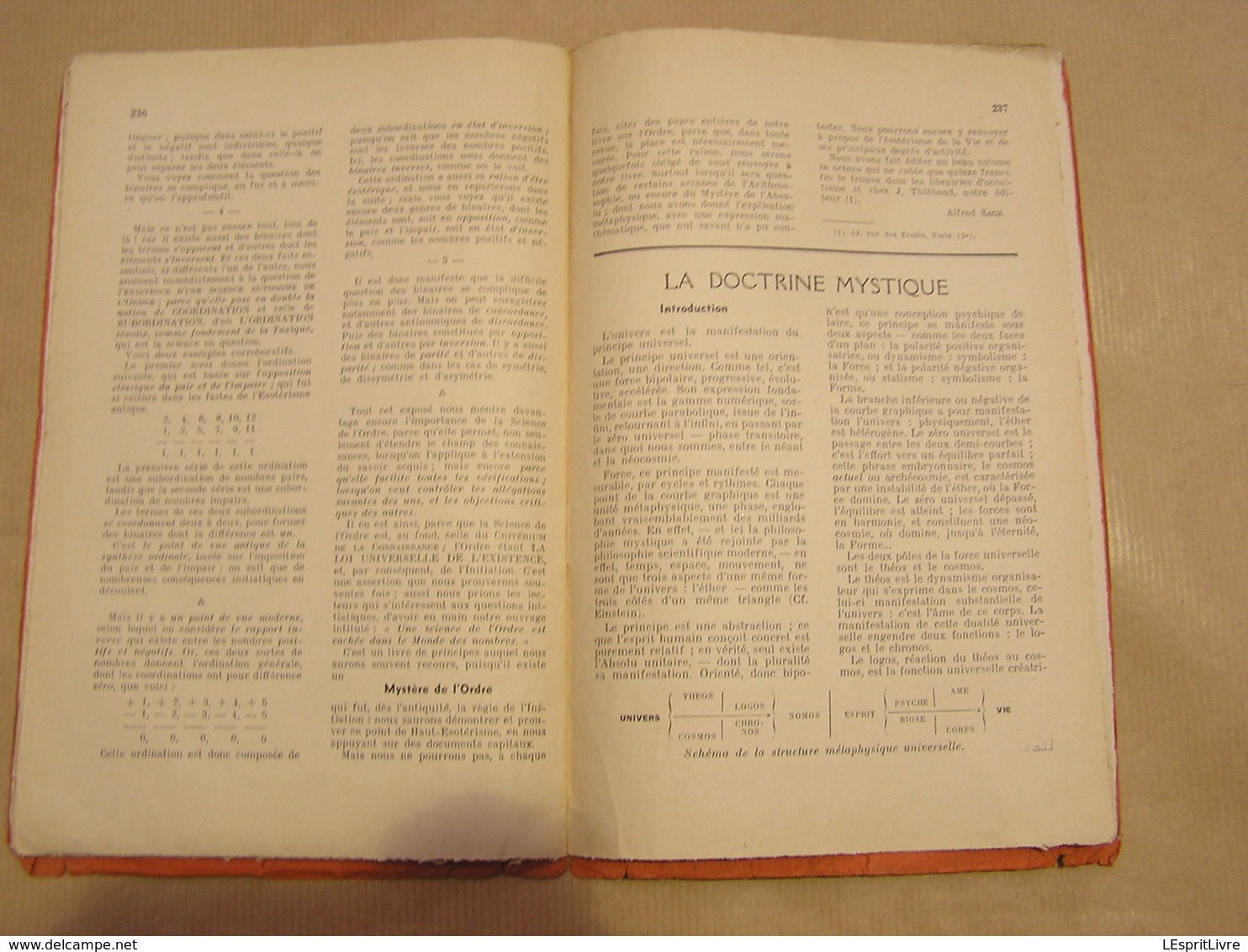 LE CHARIOT Revue Mensuelle De Psychologie Expérimentale Et D' Occultisme N° 106-107 1939 Esotérisme Mystique Mystère - 1900 - 1949