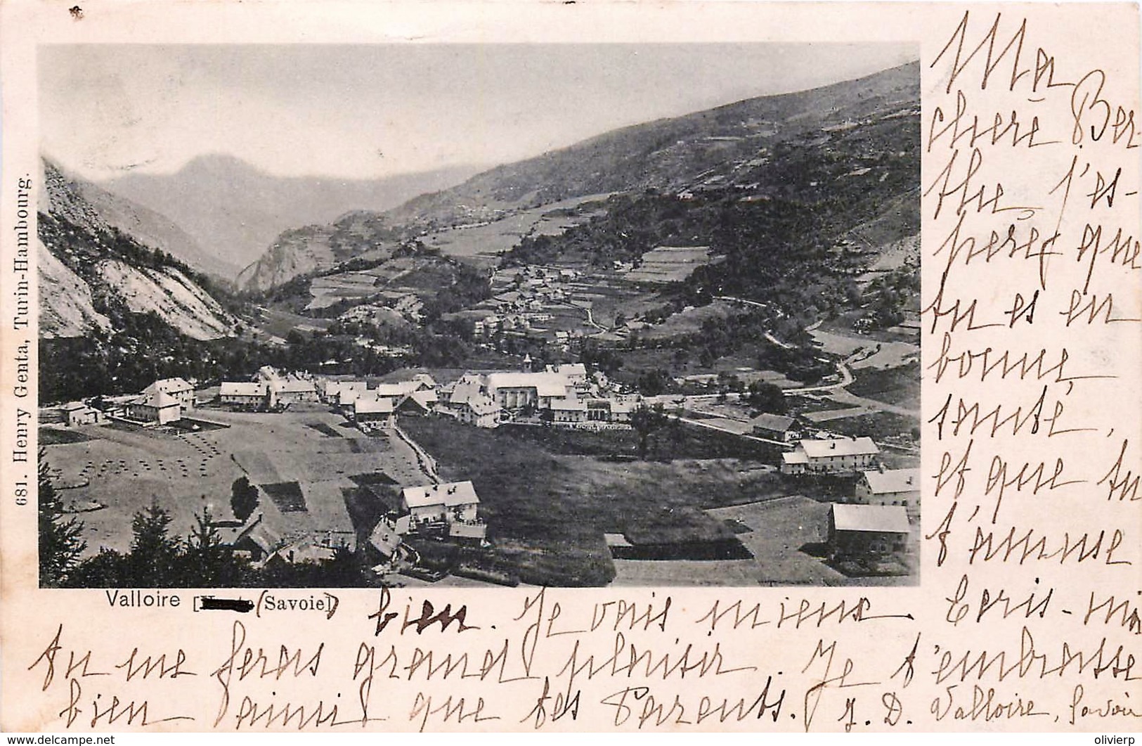 France - Précurseur - 73 - Valloire - Panorama - Andere & Zonder Classificatie