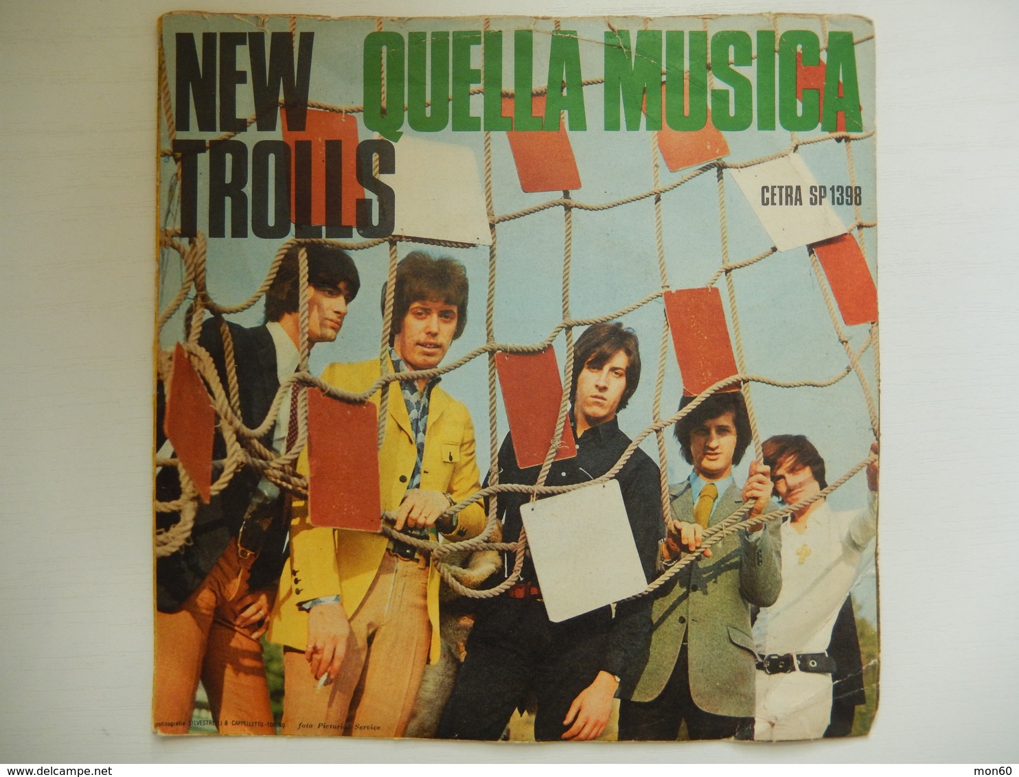 45 Giri - NEW TROLLS, Quella Musica - Davanti Gli Occhi Miei - 45 Rpm - Maxi-Singles