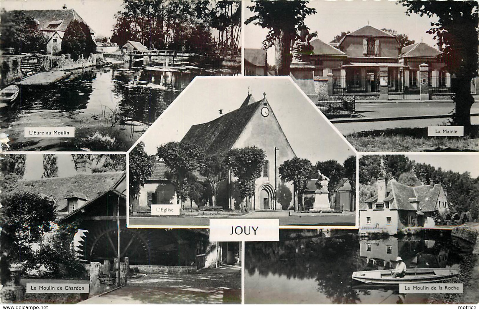 JOUY - Carte Multi-vues. - Jouy