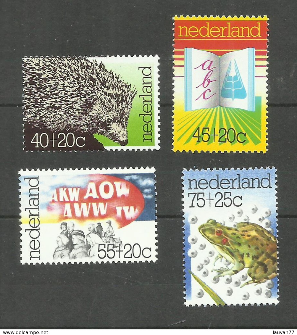 Pays-Bas N°1036 à 1039 Neufs**  Cote 4.50 Euros - Unused Stamps