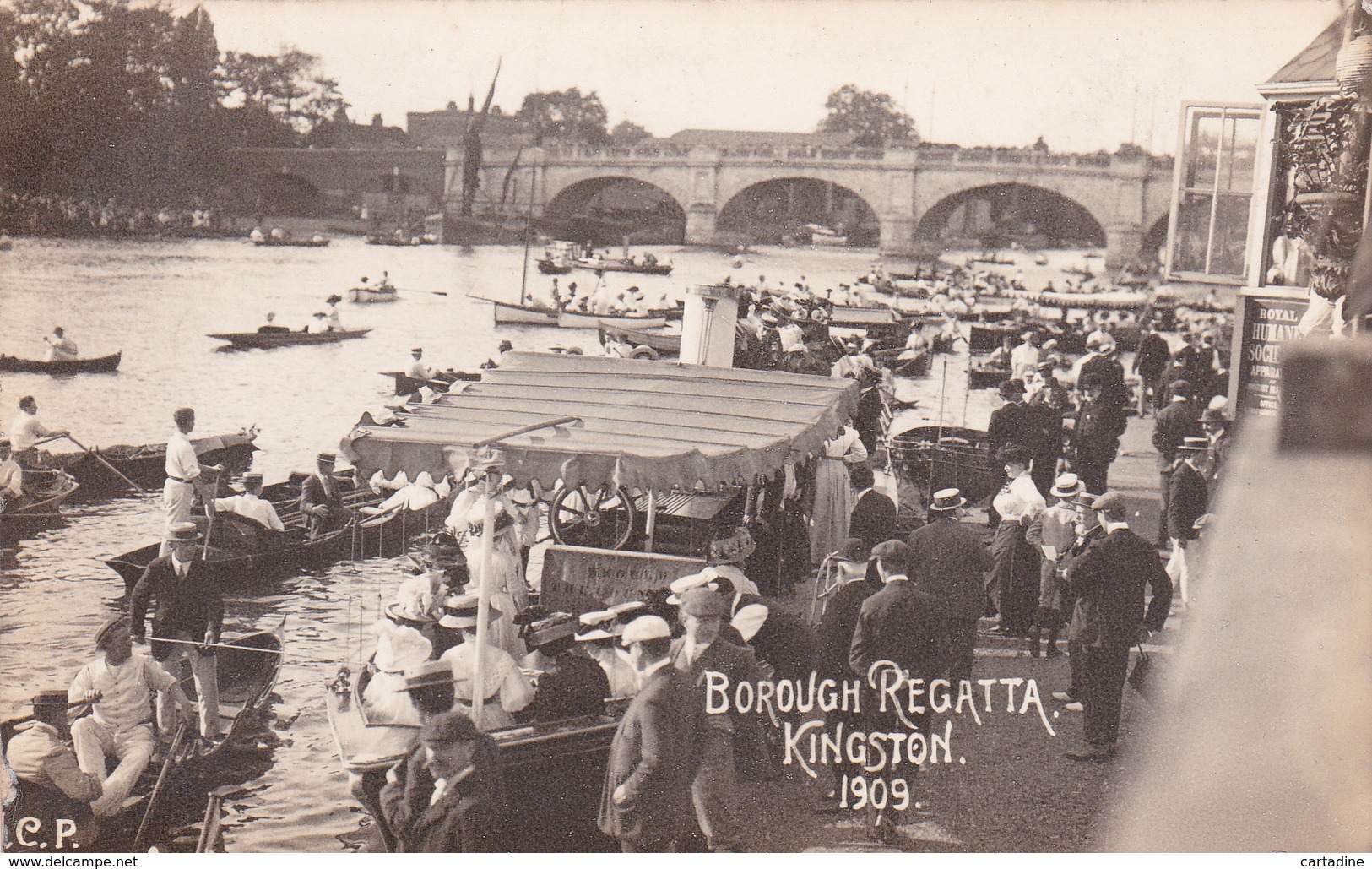 CPA - Borough Regatta - Kingston  - 1909 - Jamaïque