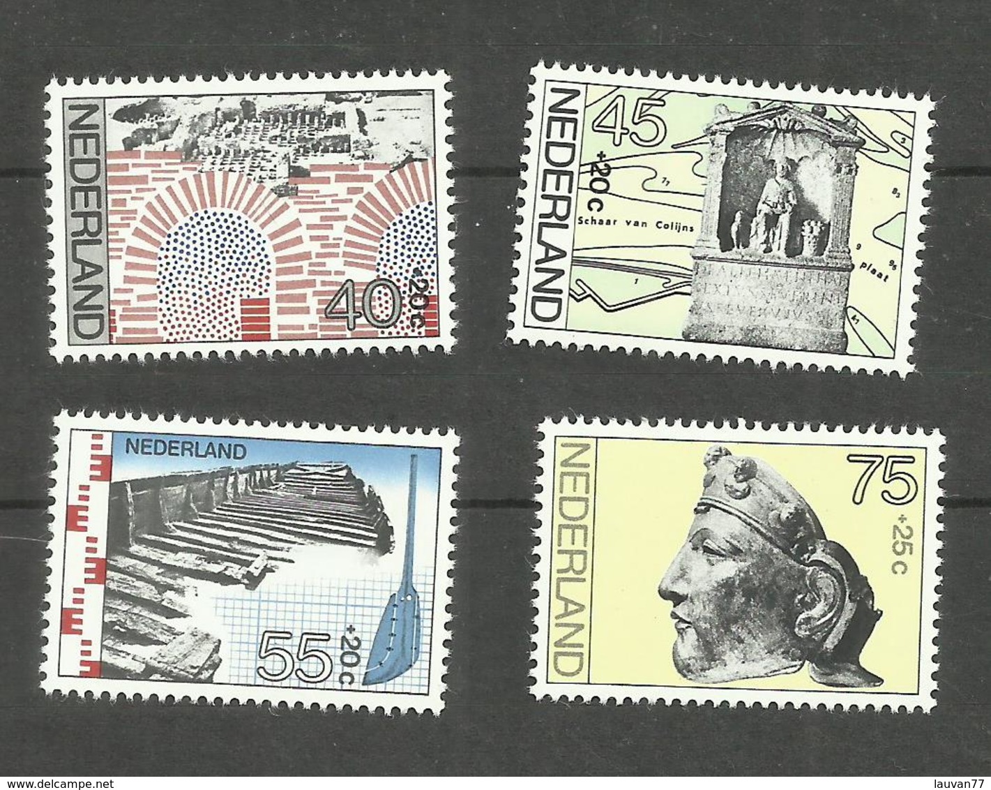 Pays-Bas N°1068 à 1071 Neufs**  Cote 3.75 Euros - Unused Stamps