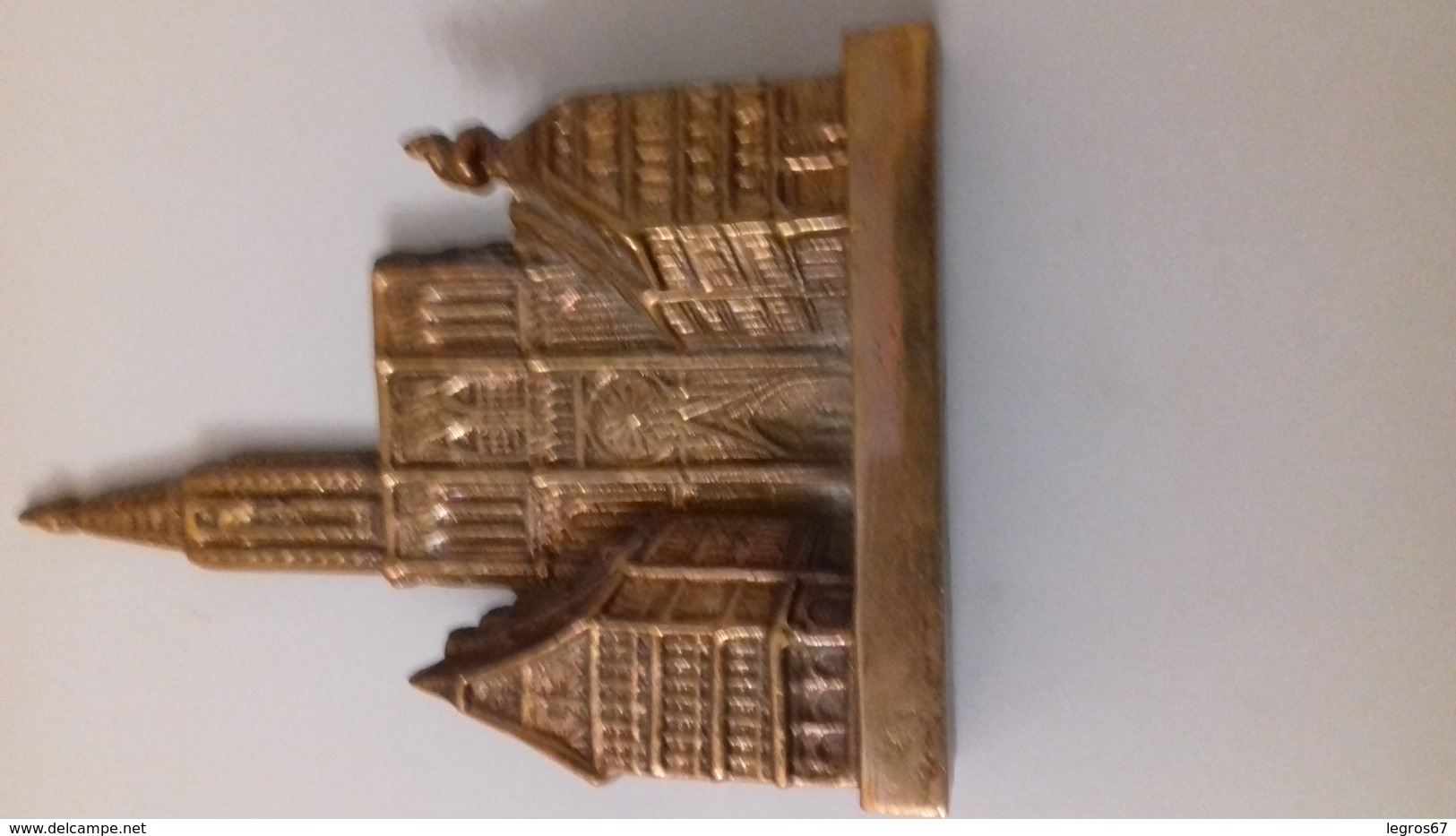 PRESSE PAPIER BRONZE -CATHEDRALE DE STRASBOURG - Pisapapeles