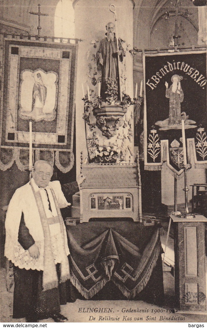Elinghen De Relikwie Kas Van Sint Benedictus - Pepingen