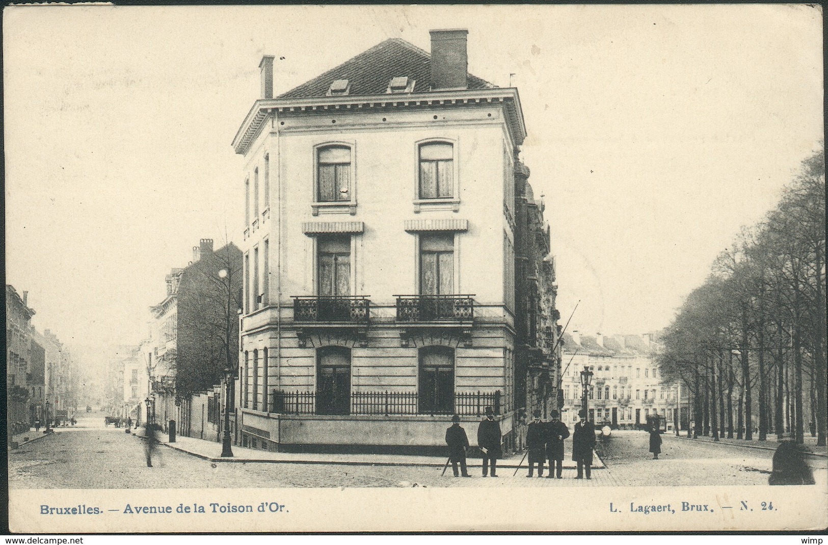 BRUXELLES : Avenue De La Toison D'Or - Spoorwegen, Stations