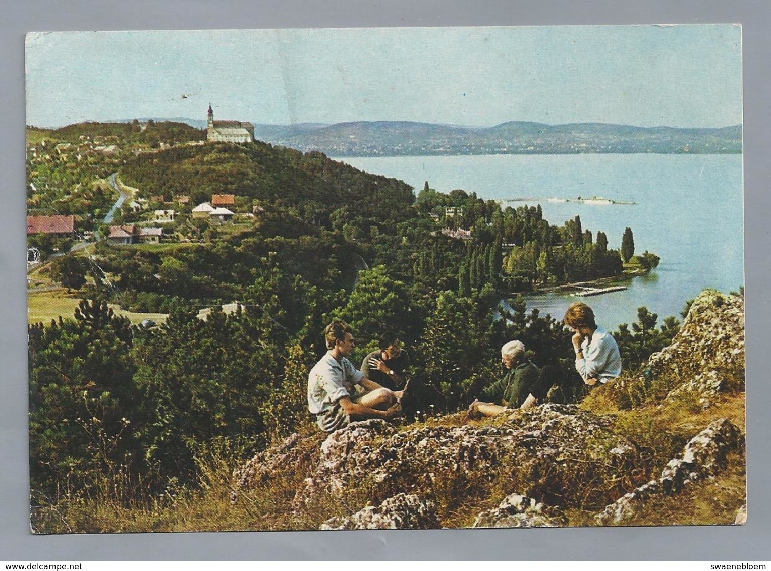 HU.- TIHANY. Látkép. View. Hongarije. 1974 - Hongarije