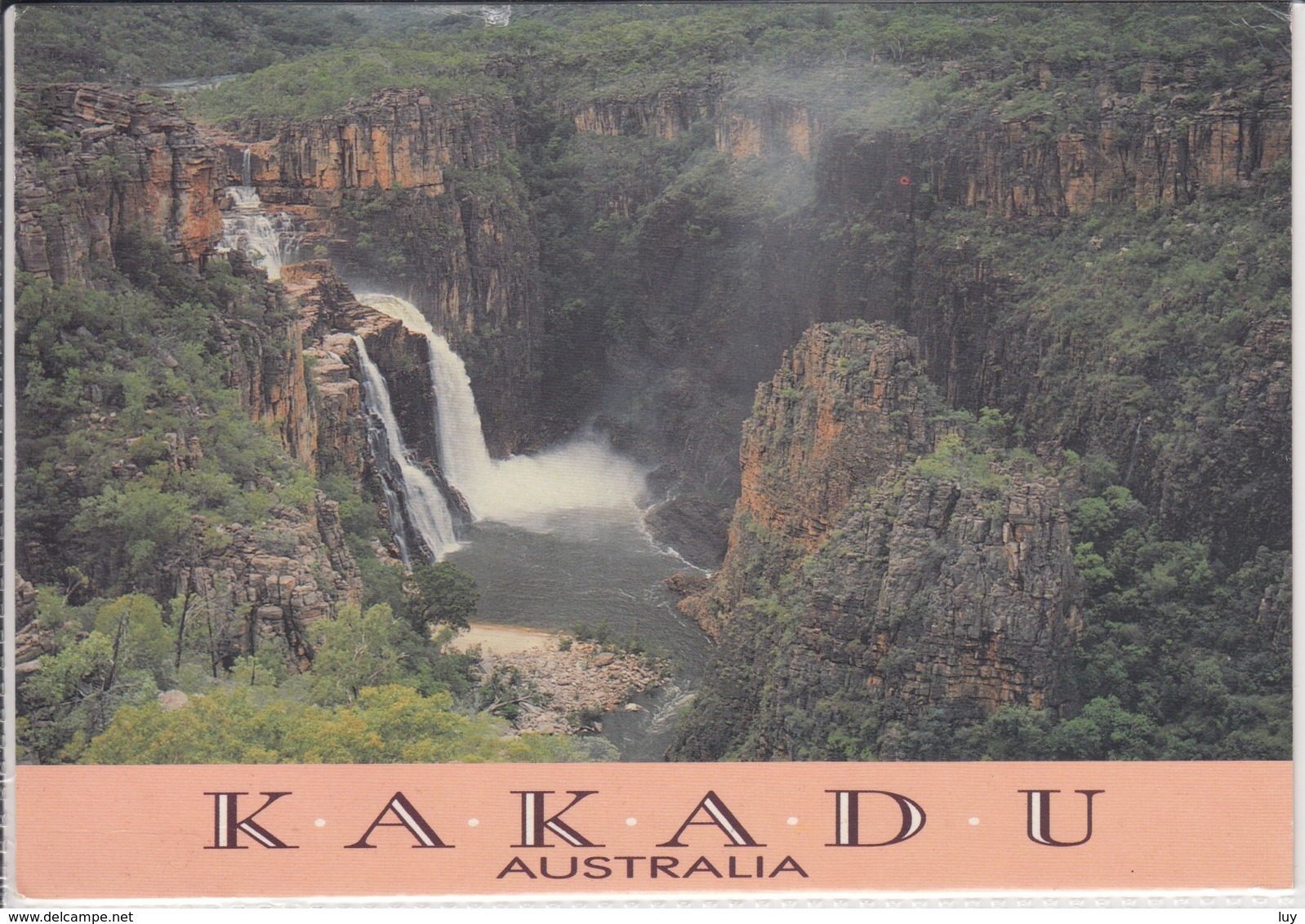 KAKADU NATIONAL PARK  Twin Falls  Large Format Nice Stamp - Kakadu