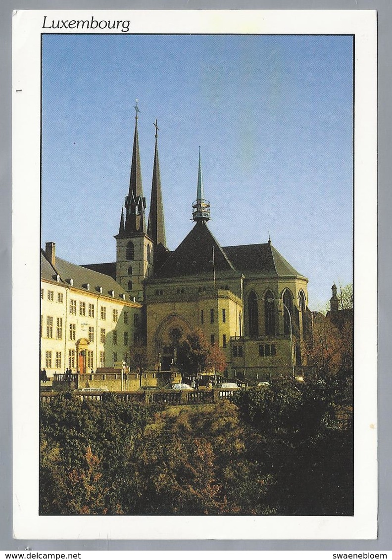 LU.- LUXEMBOUG. Cathédrale. Photo Stoos. A. 1986 - Hongarije