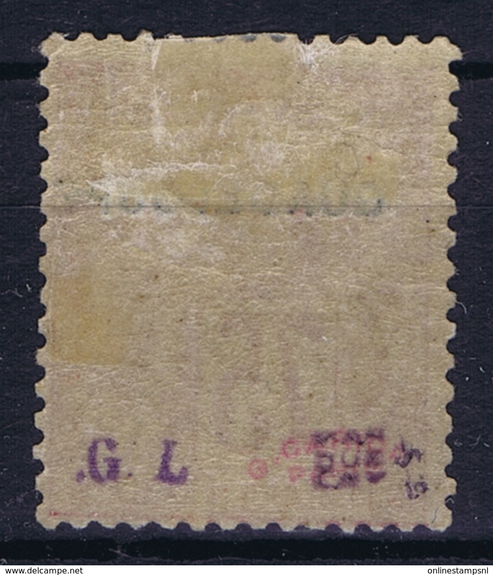 Guadeloupe Yv 25 MH/* Flz/ Charniere  Signed/ Signé/signiert - Ongebruikt