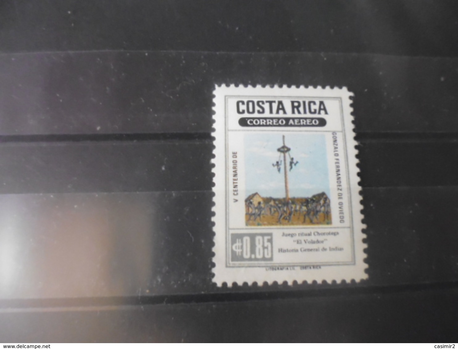 COSTA RICA TIMBRE POSTE AERIENNE YVERT N°716** - Costa Rica
