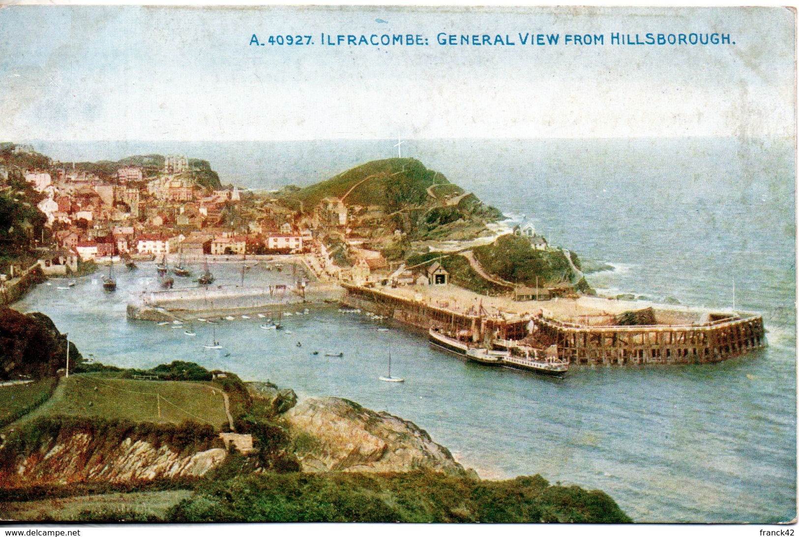Angleterre. Ilfracombe. General View From Hillsborough - Ilfracombe