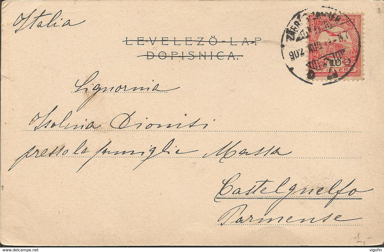 ZAGREB AGRAM, HRVATSKA CROATIA PC, Circulated 1902 - Kroatien