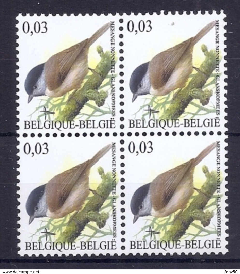 BELGIE * Buzin * Nr 3389 * Postfris Xx * HELDER WIT  PAPIER - 1985-.. Pájaros (Buzin)