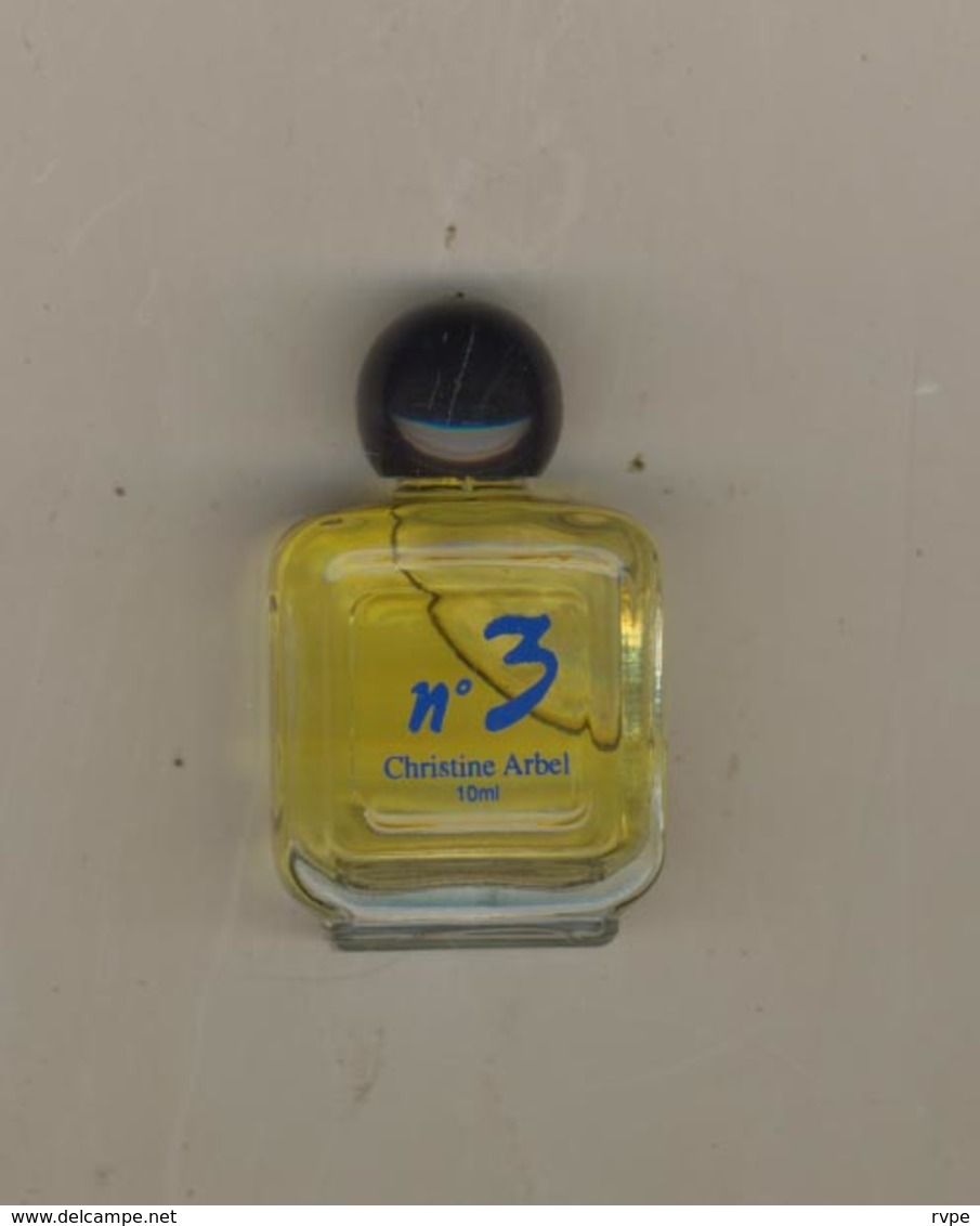 Miniature De Parfum N° 3  De Christine Arbel - Miniatures Femmes (sans Boite)