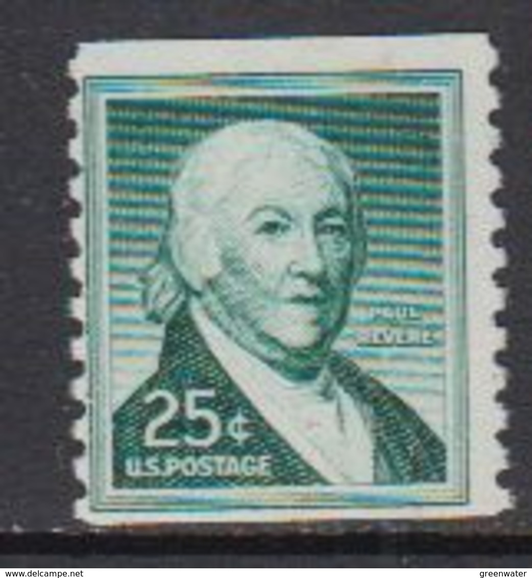 USA 1958 Paul Revere 1v ** Mnh (41785D) - Neufs